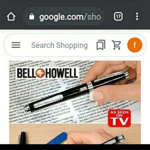 Bell & Howell lighted pen